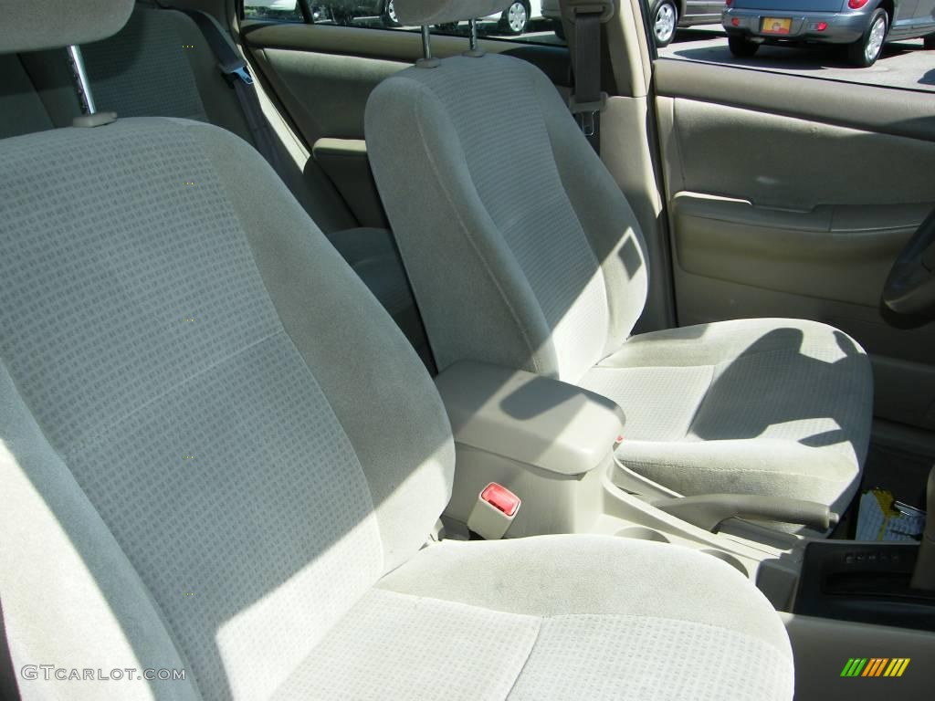 2006 Corolla CE - Black Sand Pearl / Beige photo #26