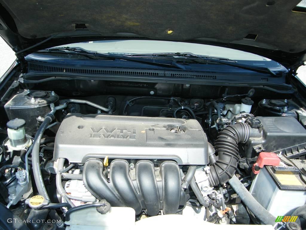 2006 Corolla CE - Black Sand Pearl / Beige photo #28