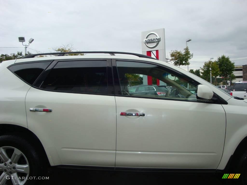 2006 Murano S AWD - Glacier Pearl / Cafe Latte photo #22