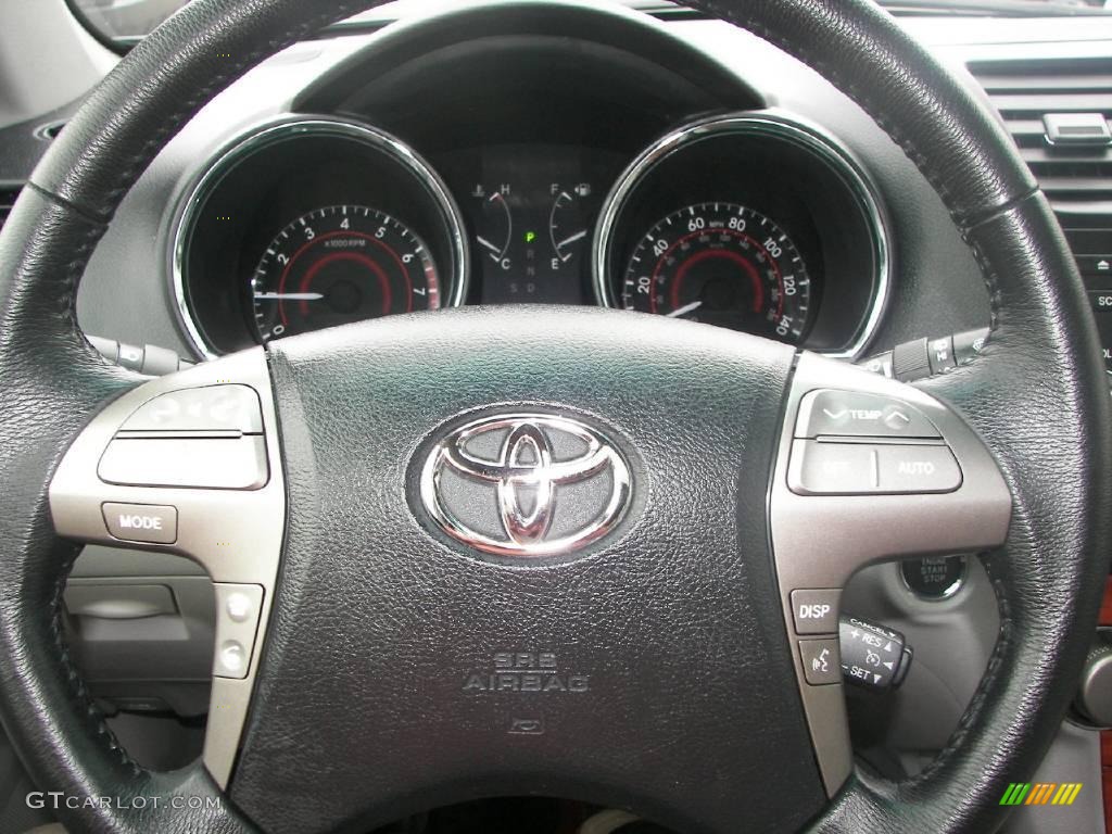 2008 Highlander Limited 4WD - Magnetic Gray Metallic / Ash Gray photo #15