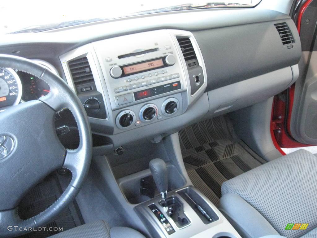 2007 Tacoma V6 TRD Sport Access Cab 4x4 - Radiant Red / Graphite Gray photo #19