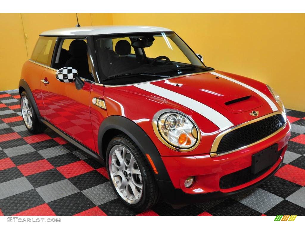 2007 Cooper S Hardtop - Chili Red / Grey/Carbon Black photo #1