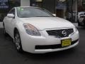 2008 Winter Frost Pearl Nissan Altima 2.5 S Coupe  photo #3