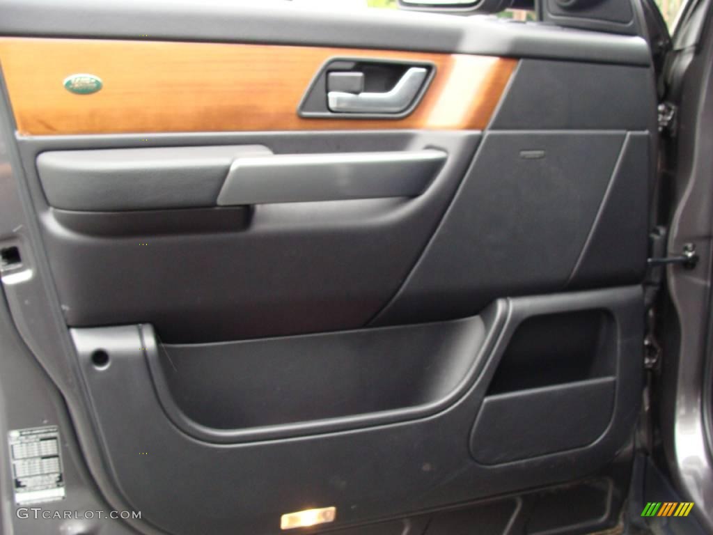 2006 Range Rover Sport HSE - Bonatti Grey Metallic / Ebony Black photo #12