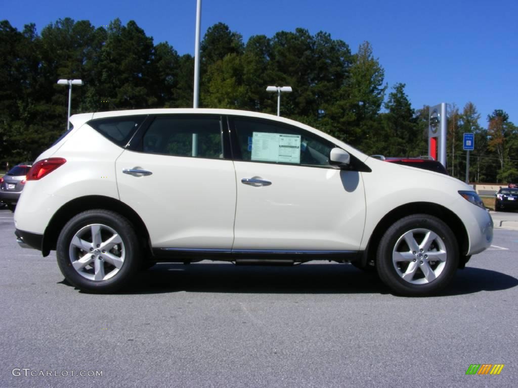 2009 Murano S - Glacier Pearl / Beige photo #5