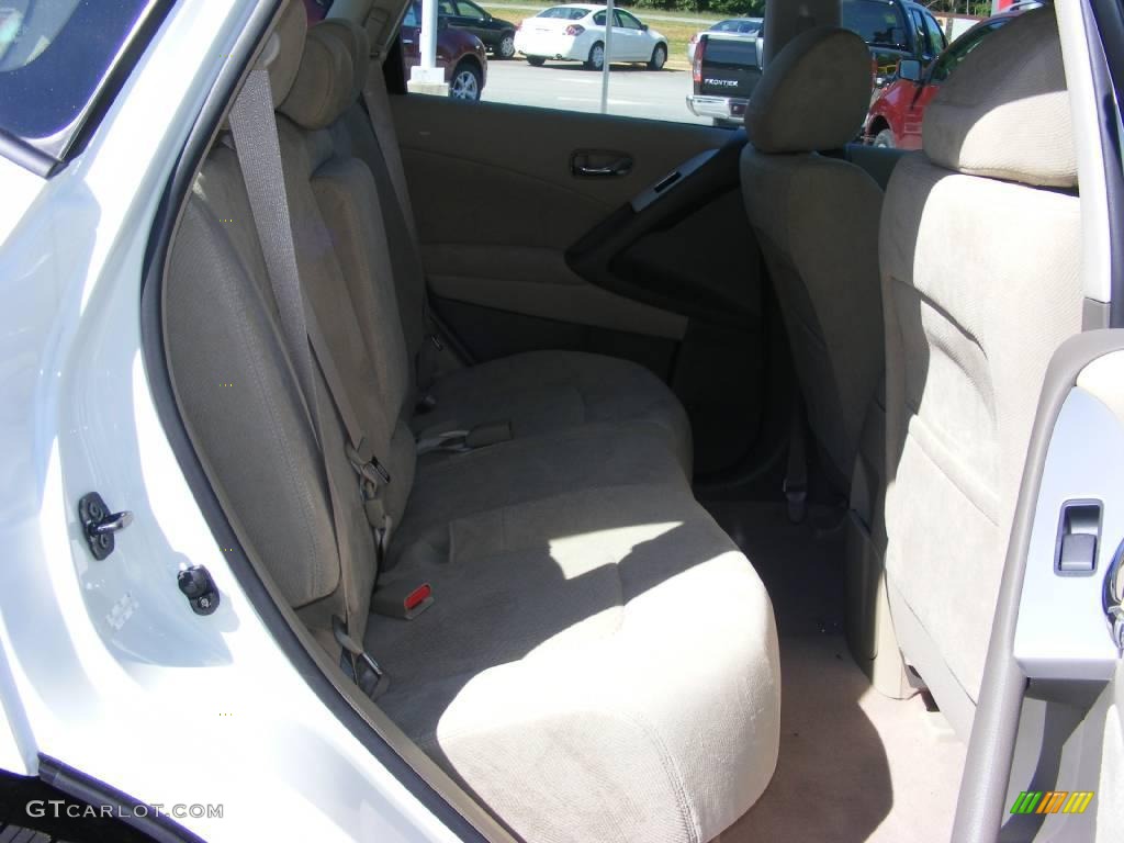 2009 Murano S - Glacier Pearl / Beige photo #13