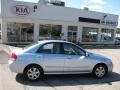 2008 Ice Blue Kia Spectra EX Sedan  photo #2