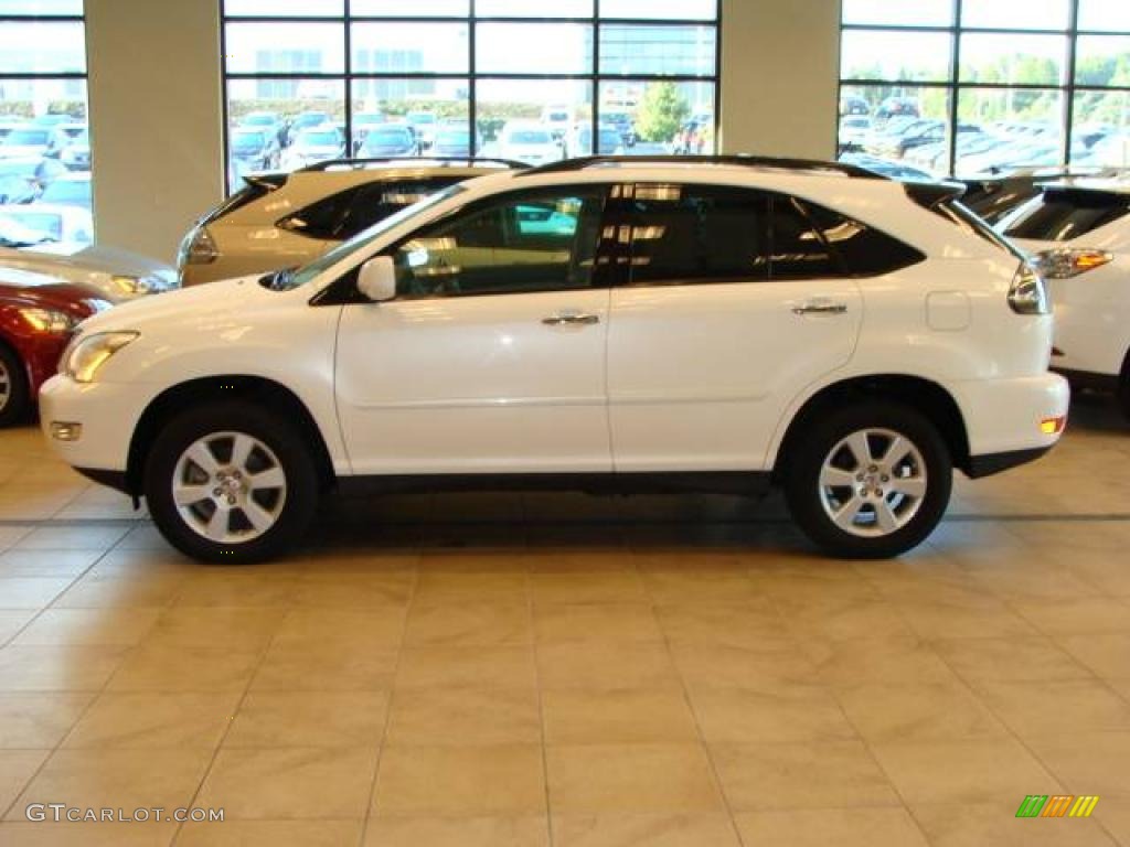 2008 RX 350 AWD - Crystal White / Ivory photo #1