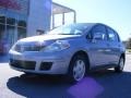 2009 Arctic Blue Nissan Versa 1.8 S Hatchback  photo #2