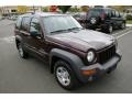 2004 Deep Molten Red Pearl Jeep Liberty Sport 4x4  photo #3