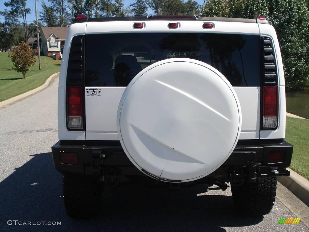 2006 H2 SUV - White / Ebony photo #5