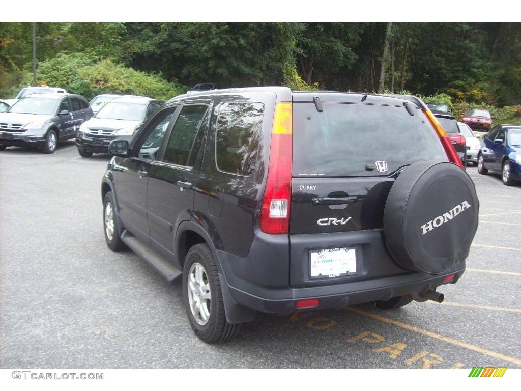 2004 CR-V EX 4WD - Nighthawk Black Pearl / Black photo #2