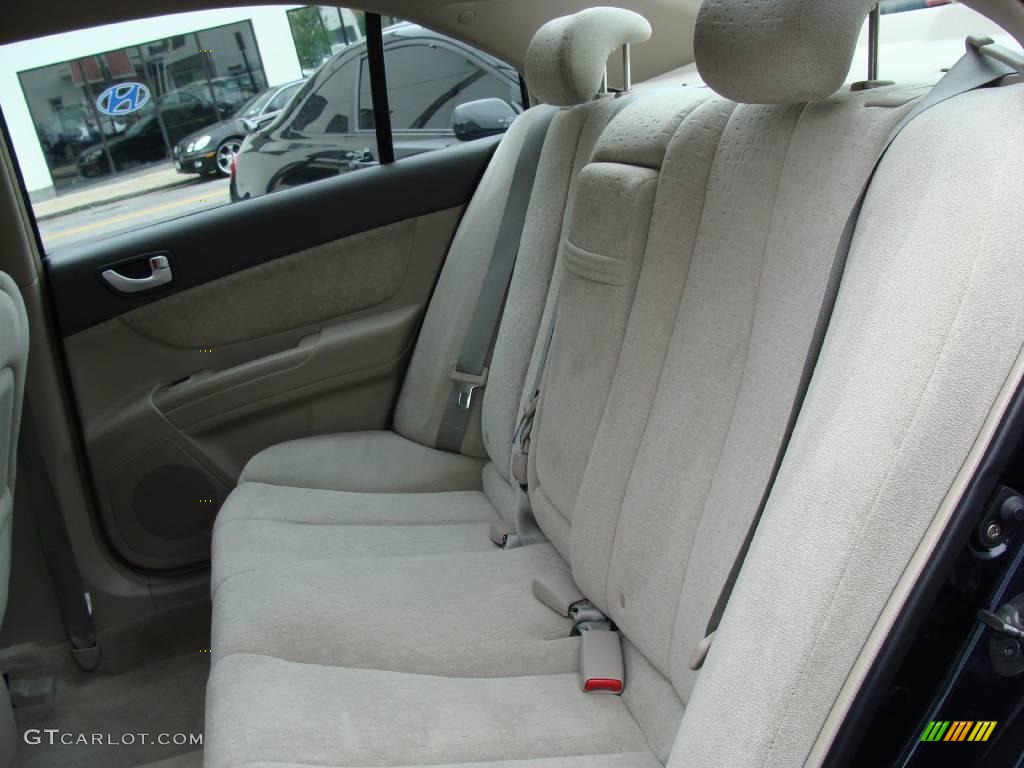 2007 Sonata GLS - Deepwater Blue / Gray photo #18