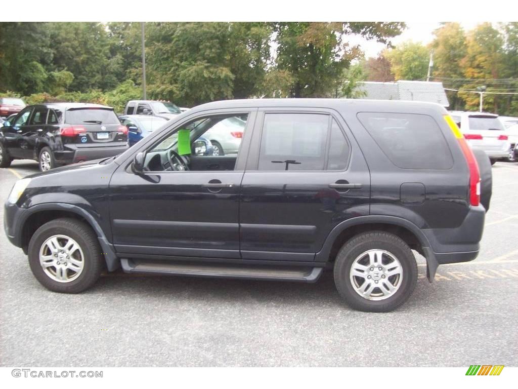 2004 CR-V EX 4WD - Nighthawk Black Pearl / Black photo #19