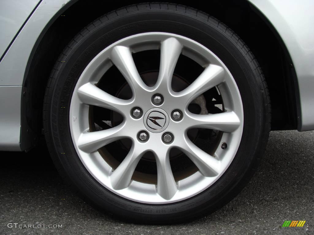 2006 TSX Sedan - Alabaster Silver Metallic / Quartz Gray photo #8