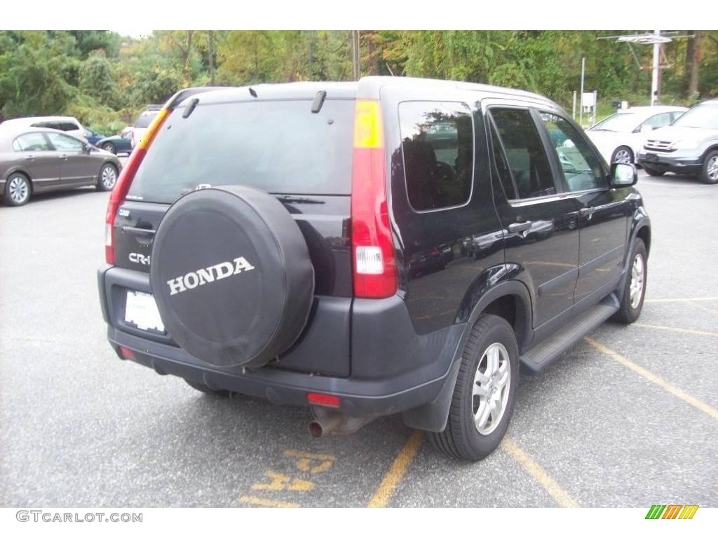 2004 CR-V EX 4WD - Nighthawk Black Pearl / Black photo #22