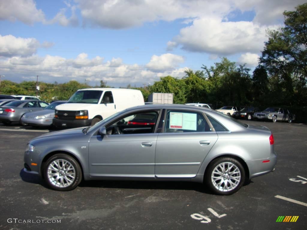 2008 A4 2.0T Special Edition quattro Sedan - Quartz Grey Metallic / Black photo #10