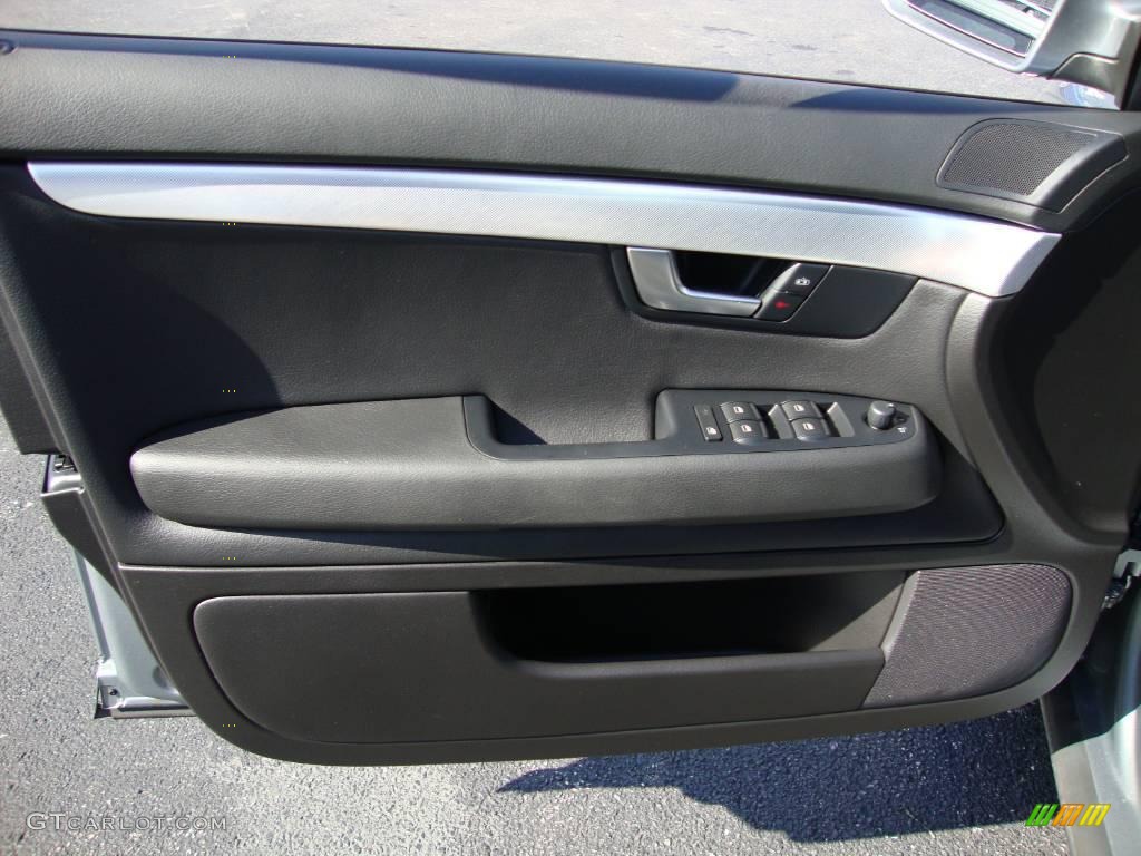 2008 A4 2.0T Special Edition quattro Sedan - Quartz Grey Metallic / Black photo #13