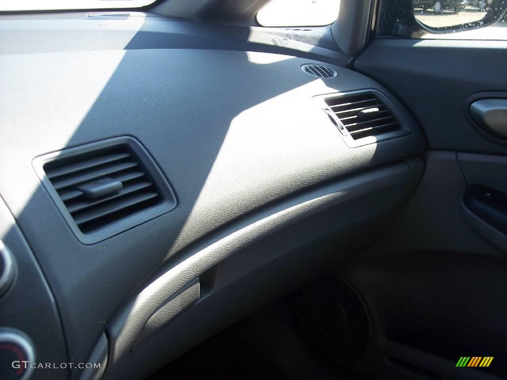 2007 Civic EX Sedan - Nighthawk Black Pearl / Gray photo #18