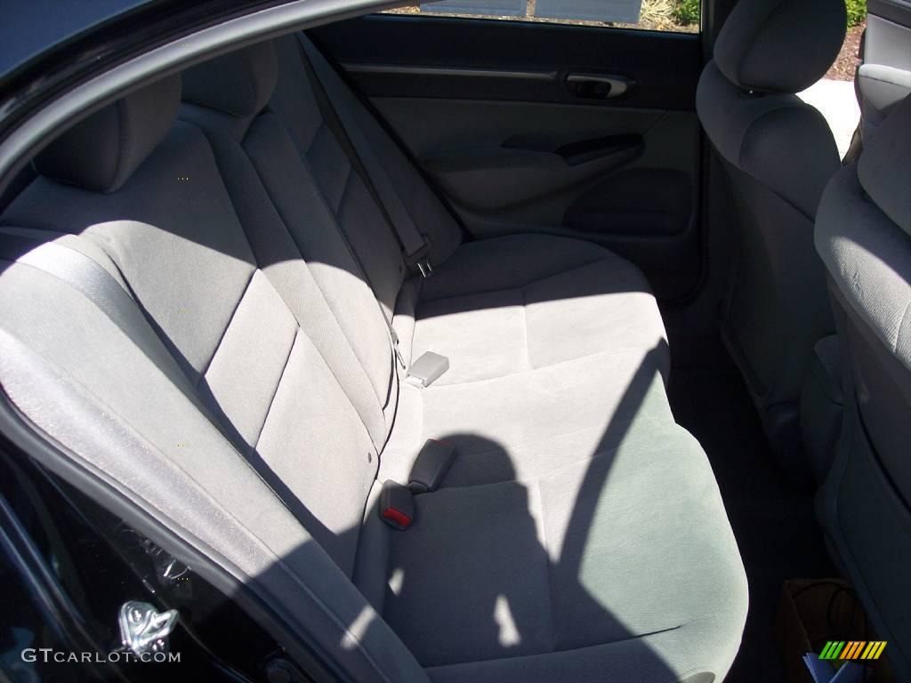 2007 Civic EX Sedan - Nighthawk Black Pearl / Gray photo #21