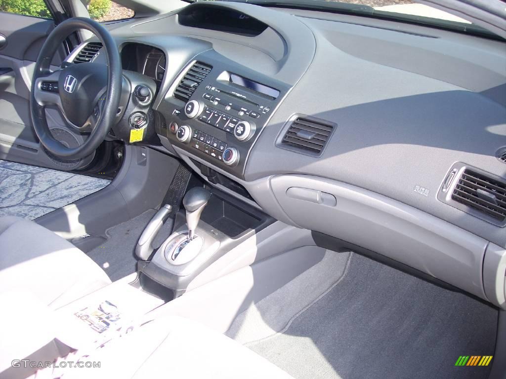 2007 Civic EX Sedan - Nighthawk Black Pearl / Gray photo #23