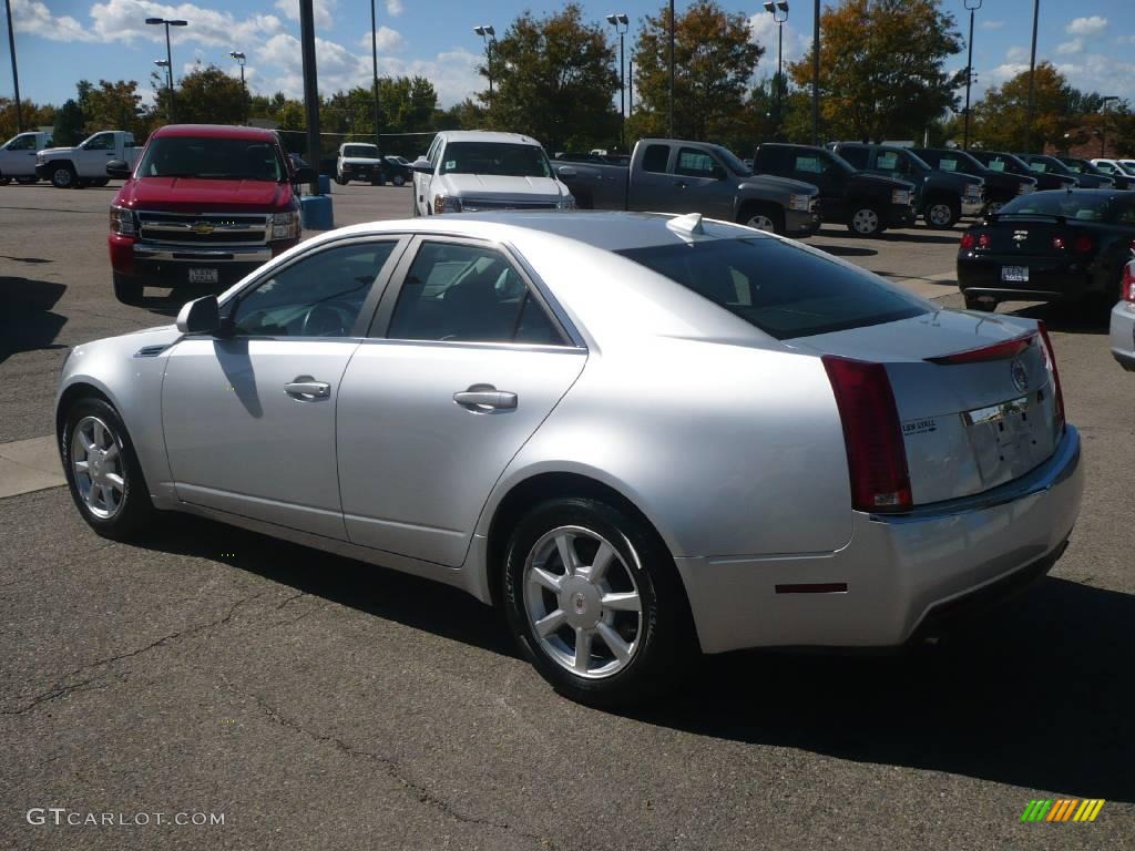 2009 CTS Sedan - Radiant Silver / Light Titanium/Ebony photo #4