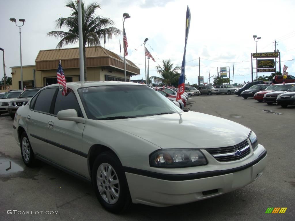 2003 Impala  - White / Neutral Beige photo #1