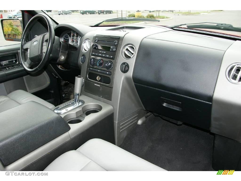 2005 F150 FX4 SuperCab 4x4 - Bright Red / Medium Flint/Dark Flint Grey photo #19