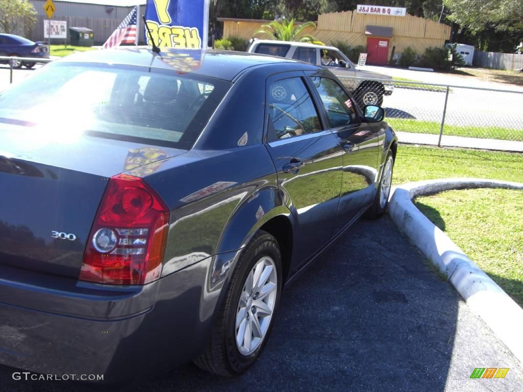 2008 300 LX - Steel Blue Metallic / Dark Slate Gray photo #5