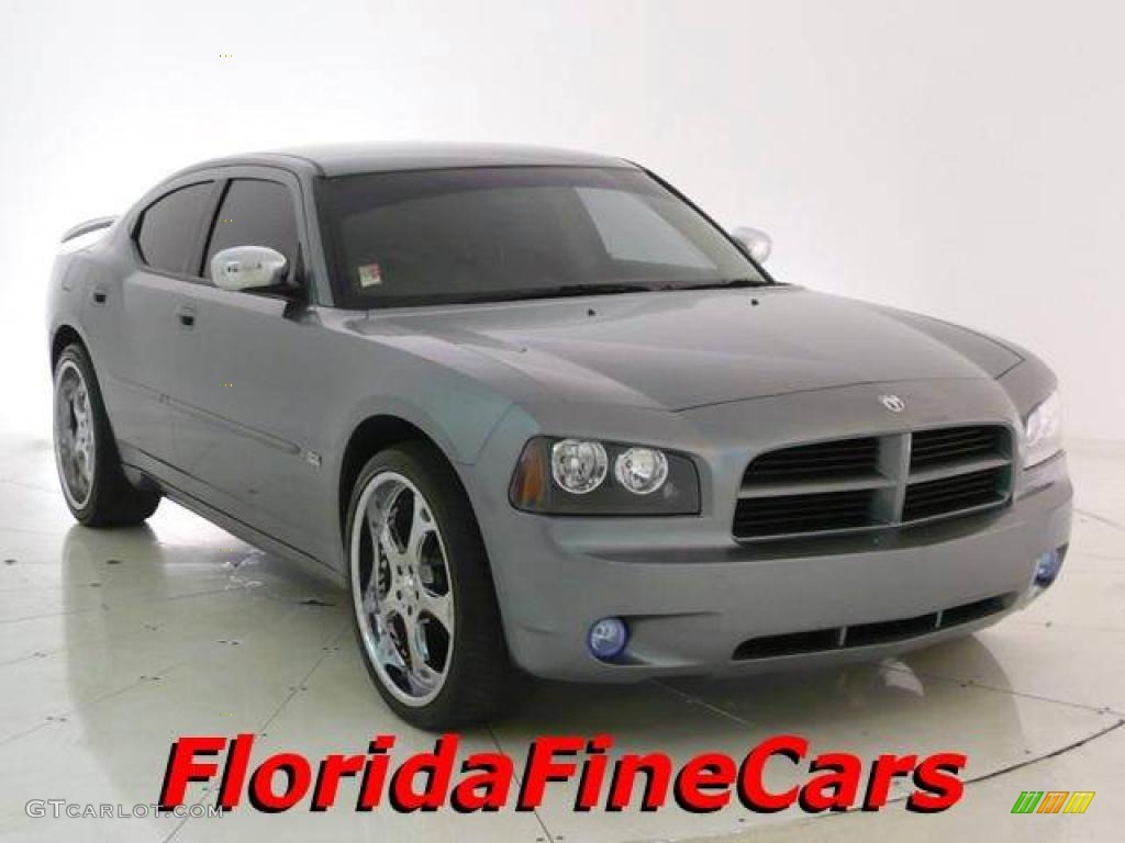 2007 Charger  - Silver Steel Metallic / Dark Slate Gray/Light Graystone photo #1