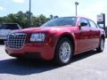 2009 Inferno Red Crystal Pearl Chrysler 300 LX  photo #4