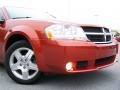 2008 Sunburst Orange Pearl Dodge Avenger SXT  photo #2