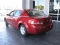 2009 Inferno Red Crystal Pearl Dodge Avenger SE  photo #8