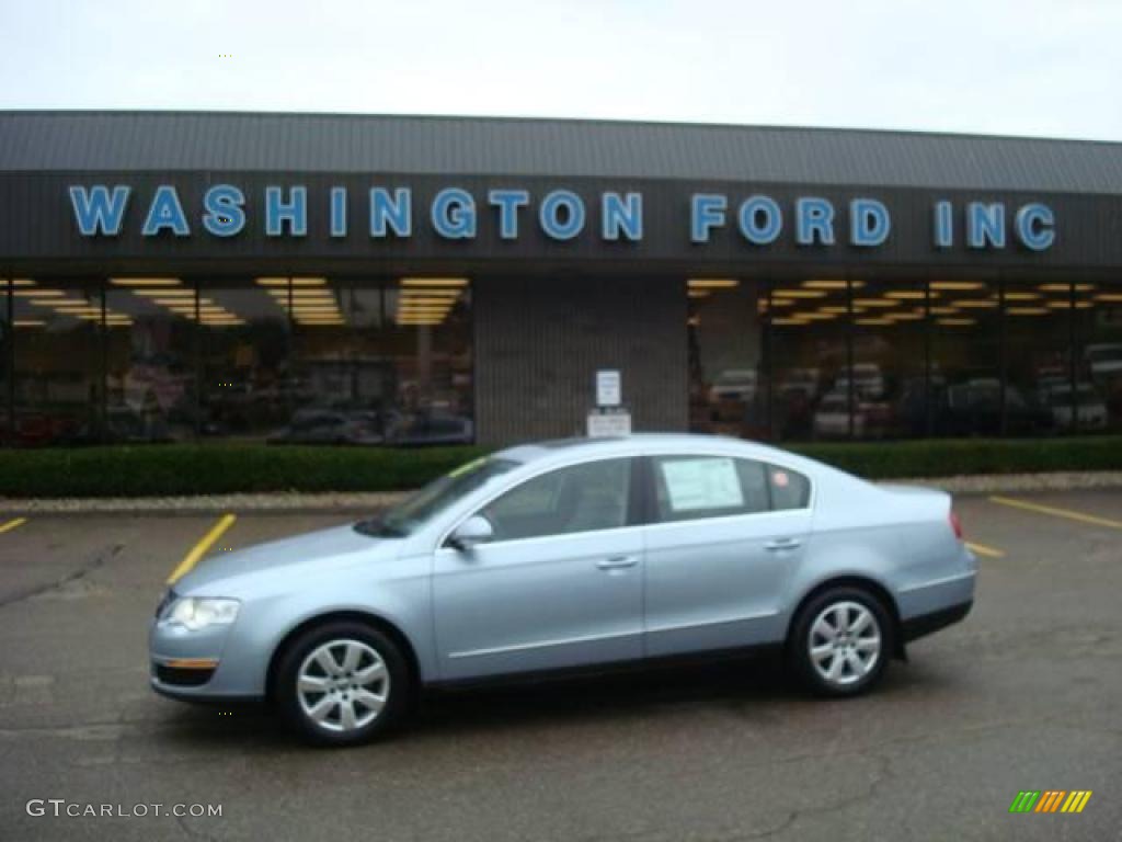 2006 Passat 2.0T Sedan - Arctic Blue Silver / Classic Grey photo #1