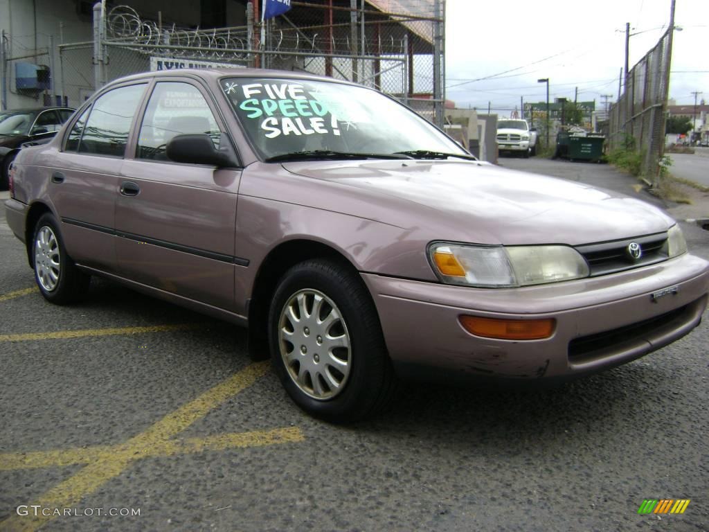 Rose Pearl Metallic Toyota Corolla