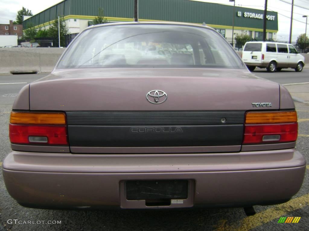 1993 Corolla  - Rose Pearl Metallic / Dark Brown photo #5