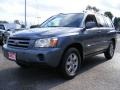 2007 Bluestone Metallic Toyota Highlander V6  photo #1