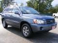 2007 Bluestone Metallic Toyota Highlander V6  photo #7