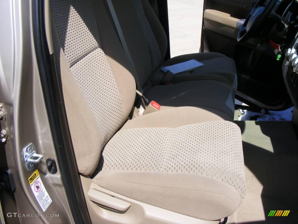 2008 Tundra Double Cab - Desert Sand Mica / Beige photo #25