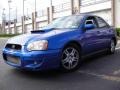 2004 WR Blue Pearl Subaru Impreza WRX Sedan  photo #1