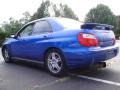 2004 WR Blue Pearl Subaru Impreza WRX Sedan  photo #4