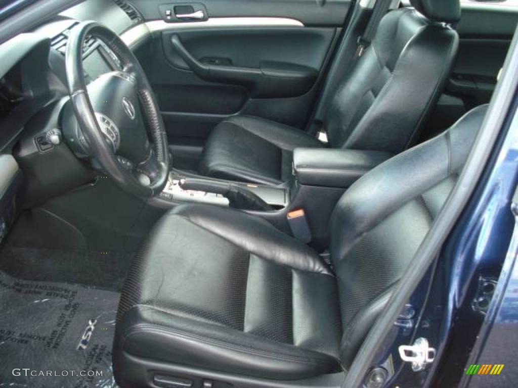 2006 TSX Sedan - Royal Blue Pearl / Ebony Black photo #9