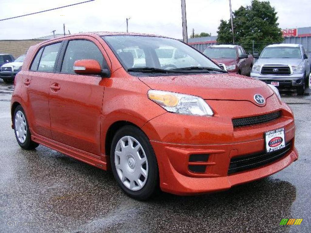 2008 xD Release Series 1.0 - Hot Lava Orange / Charcoal Gray/Lava Orange photo #1