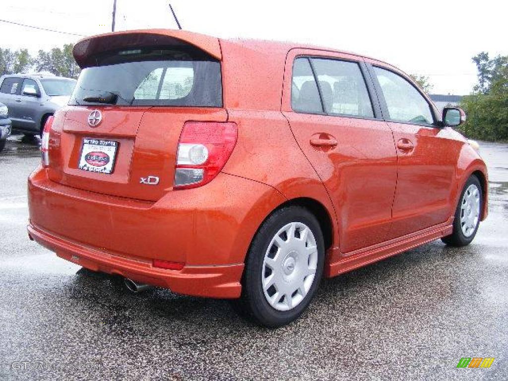 2008 xD Release Series 1.0 - Hot Lava Orange / Charcoal Gray/Lava Orange photo #3