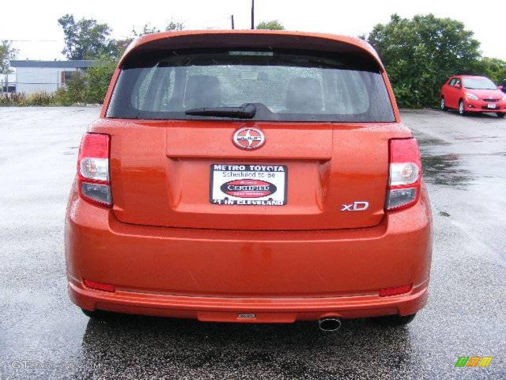 2008 xD Release Series 1.0 - Hot Lava Orange / Charcoal Gray/Lava Orange photo #4