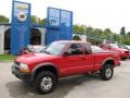 2002 Victory Red Chevrolet S10 ZR2 Extended Cab 4x4  photo #2