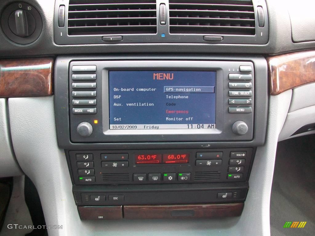 2001 7 Series 740iL Sedan - Glacier Green Metallic / Grey photo #12