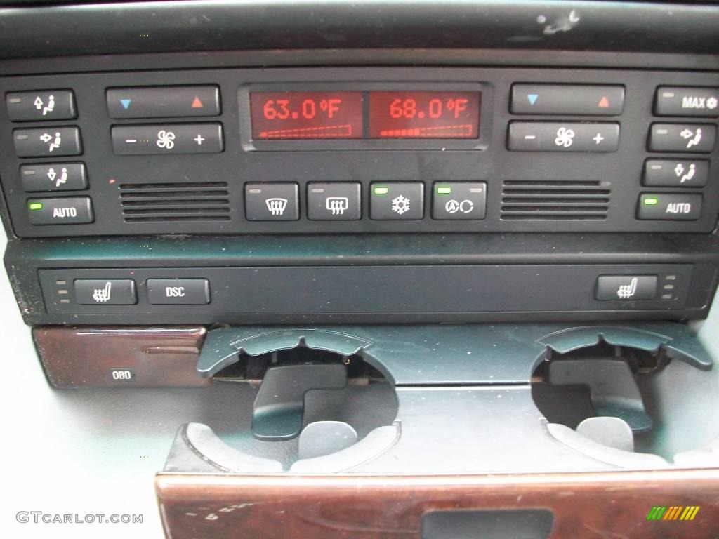 2001 7 Series 740iL Sedan - Glacier Green Metallic / Grey photo #22