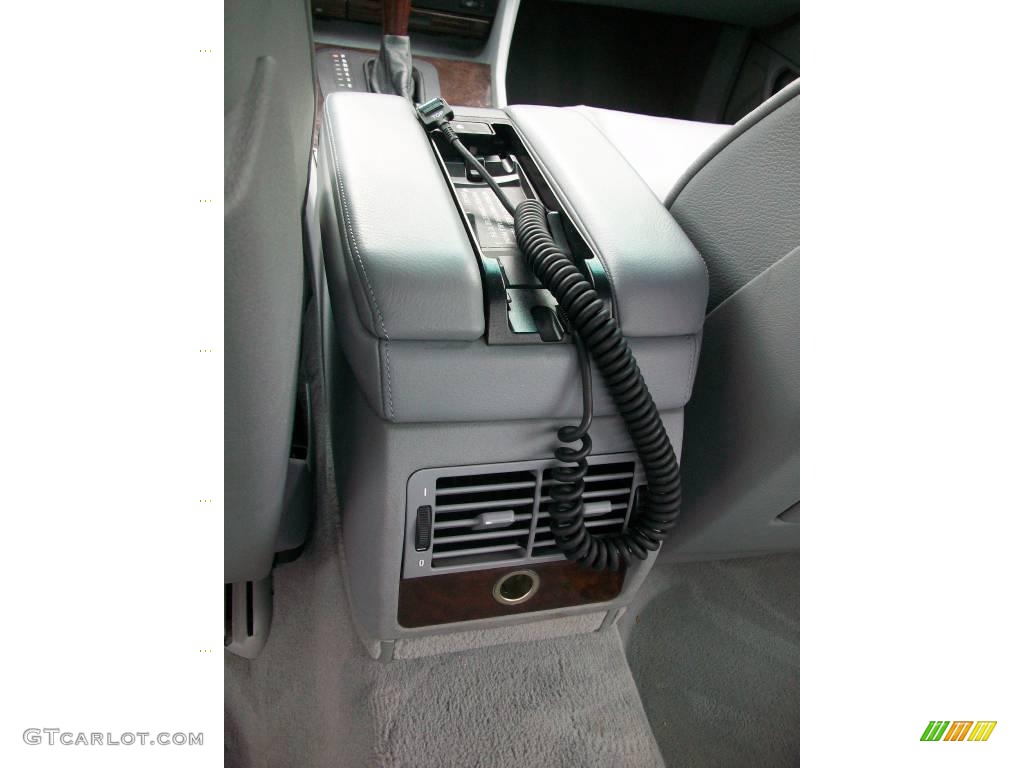 2001 7 Series 740iL Sedan - Glacier Green Metallic / Grey photo #25