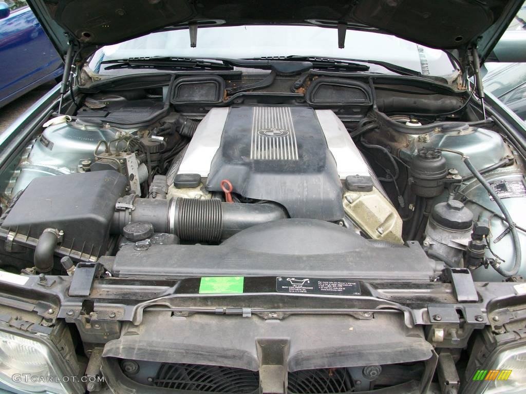 2001 7 Series 740iL Sedan - Glacier Green Metallic / Grey photo #36